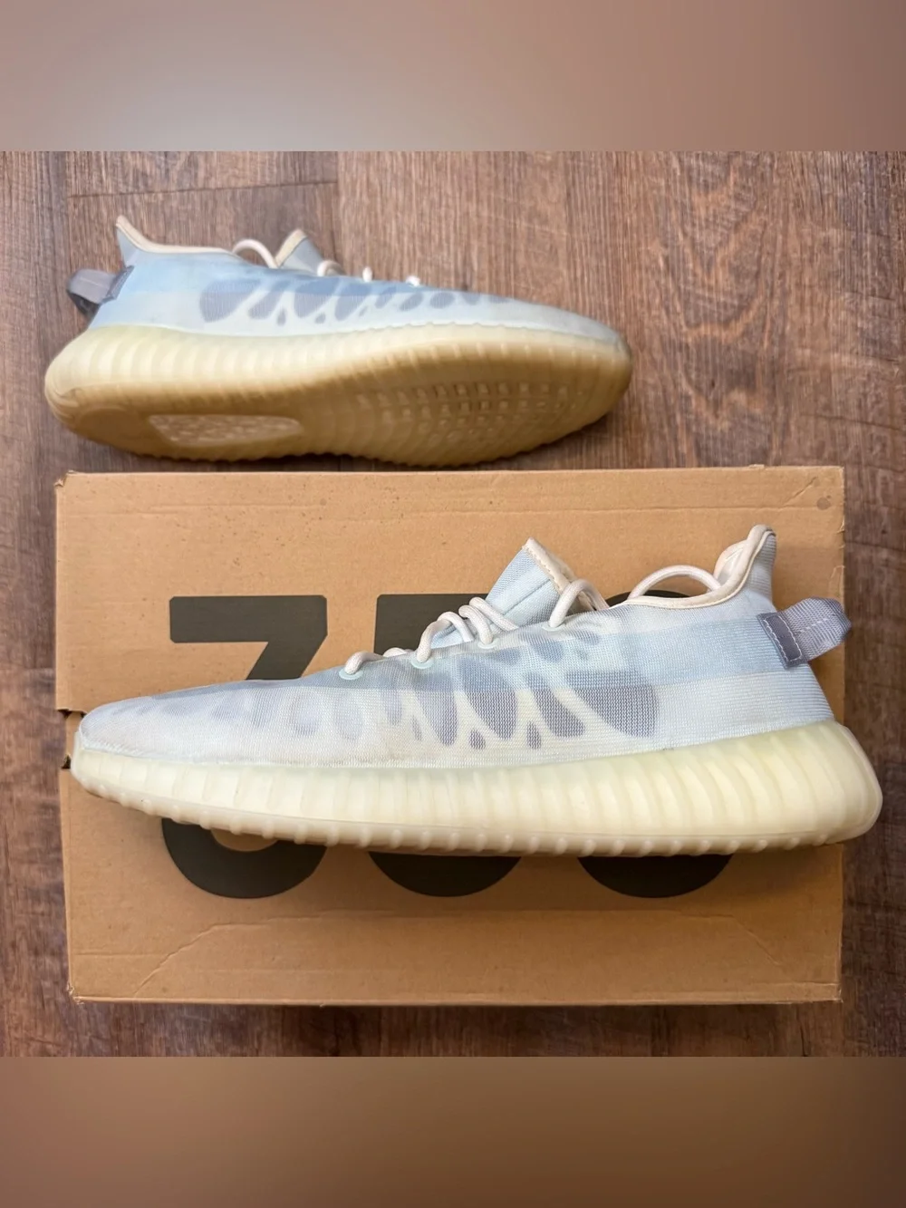 Adidas Yeezy Boost 350 V2 Mono Ice Blue White